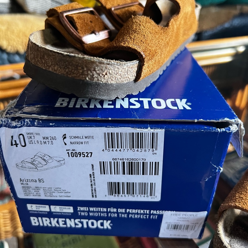 Birkenstocks 40